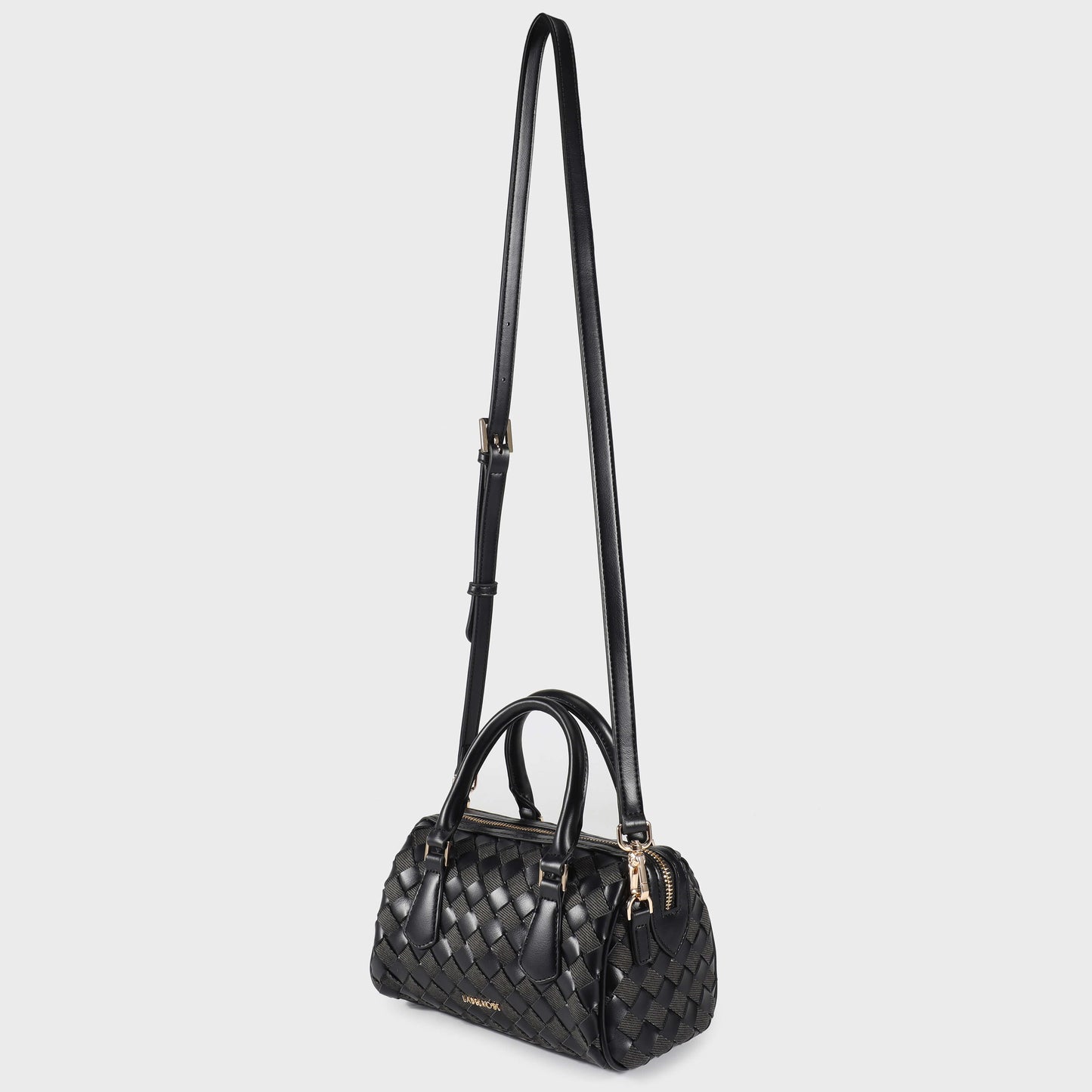Borsa a mano TWIST- BLACK GOLD