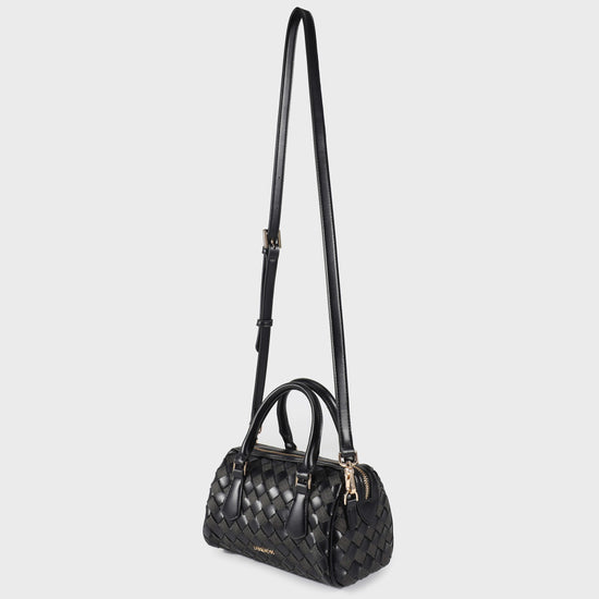 Borsa a mano TWIST- BLACK GOLD