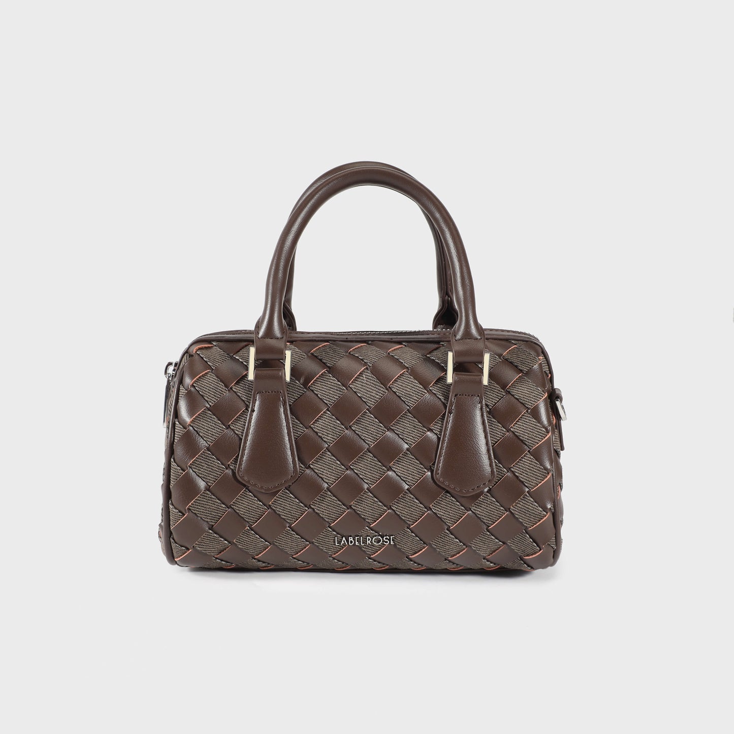 Borsa a mano TWIST- BROWN