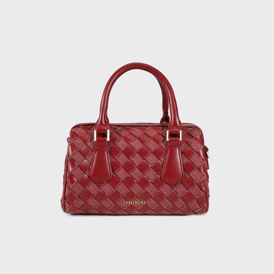 Borsa a mano TWIST- CHERRY