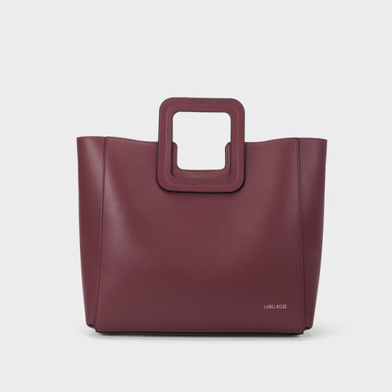 Borsa a mano OLIVIA - BURGUNDI