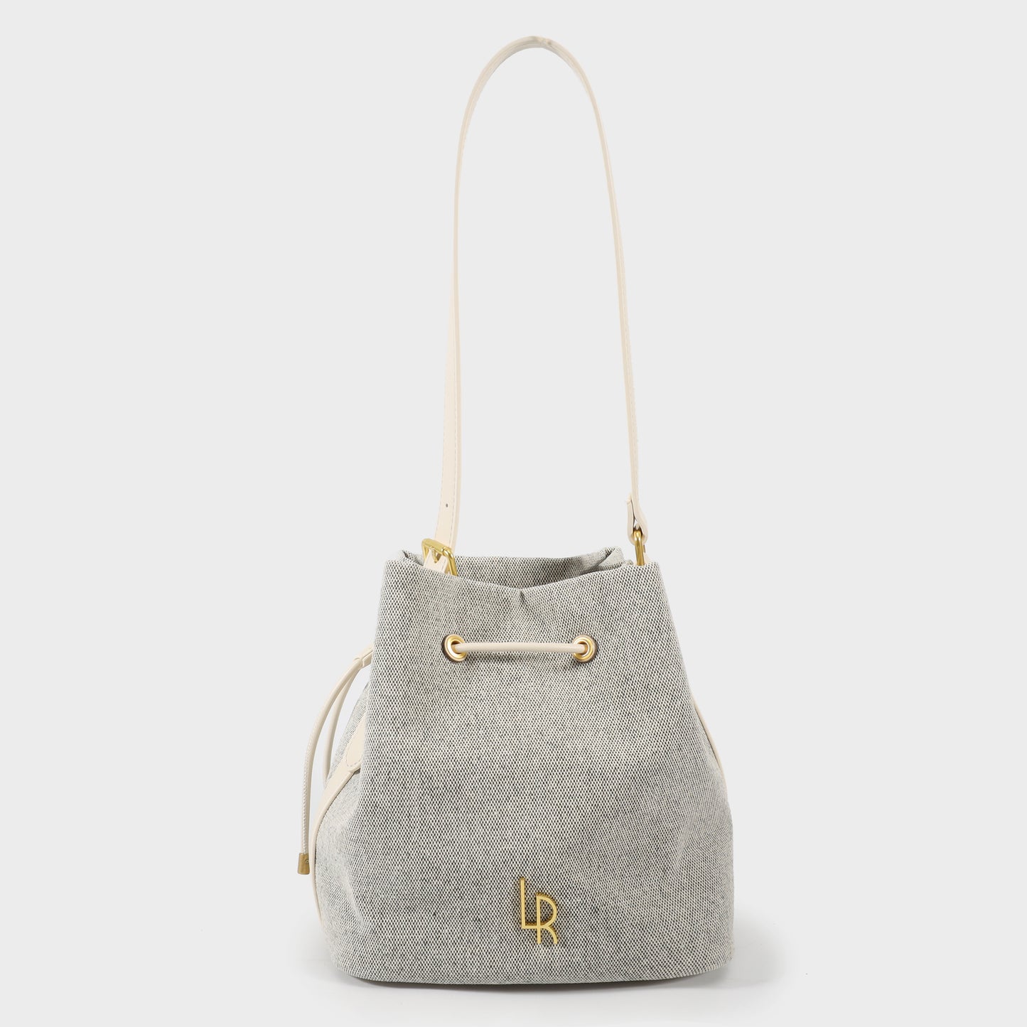 Borsa a secchiello WILLOW - PANNA