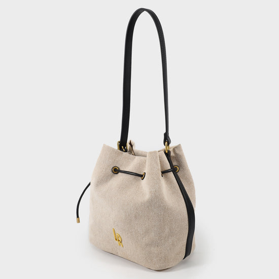 Borsa a secchiello WILLOW - NERO