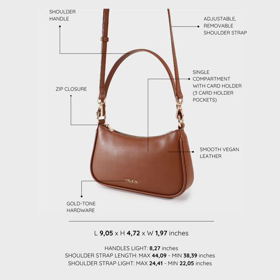 EMMA Mini Shoulder Bag - LEATHER