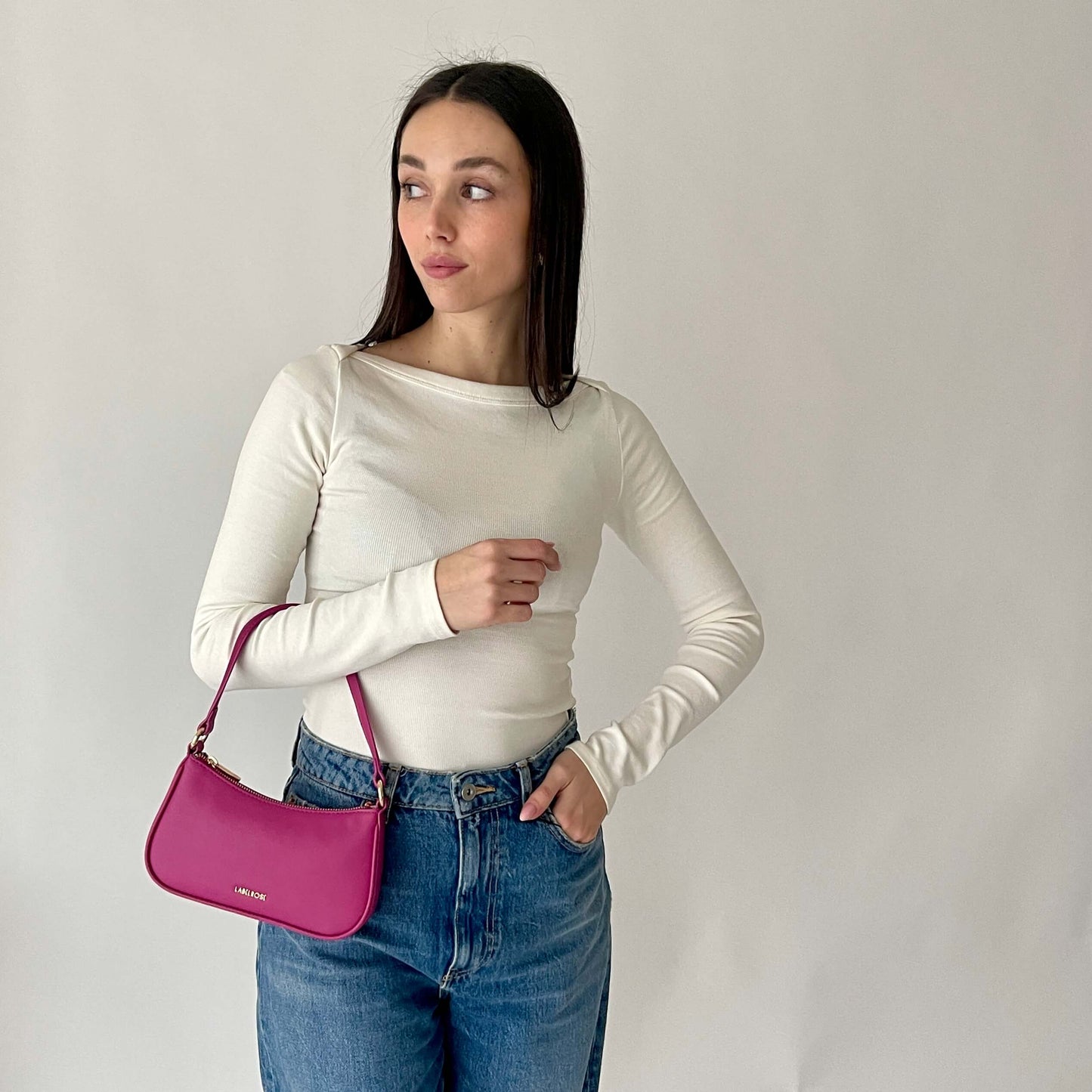 EMMA Mini Shoulder Bag - FUXIA