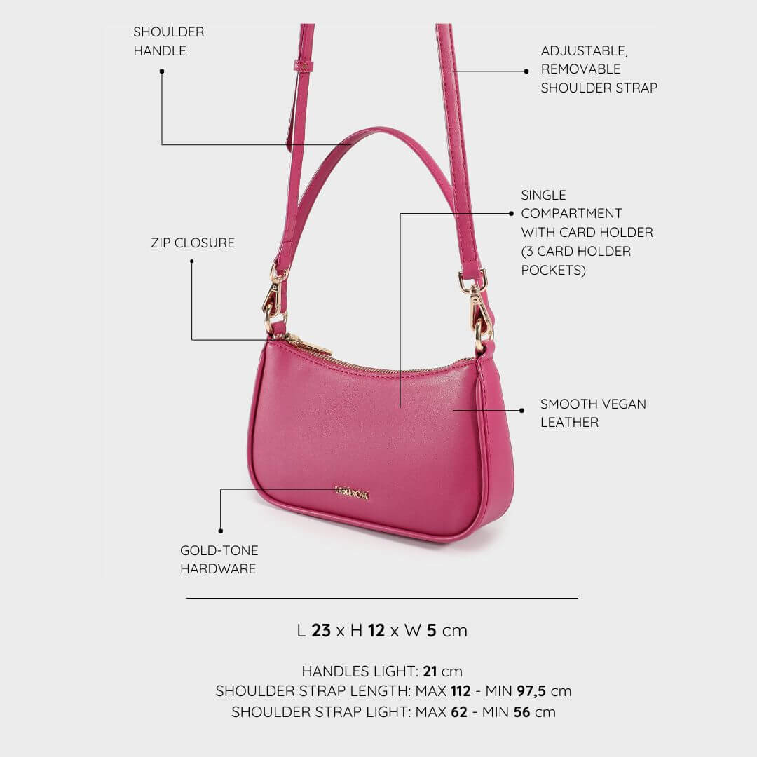 EMMA Mini Shoulder Bag - FUXIA