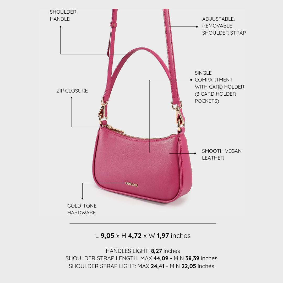 EMMA Mini Shoulder Bag - FUXIA