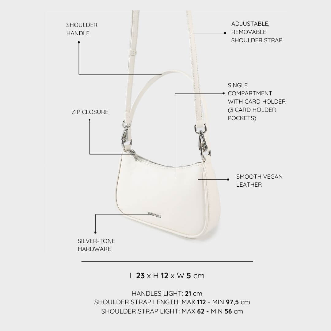 EMMA Mini Shoulder Bag - CREAM