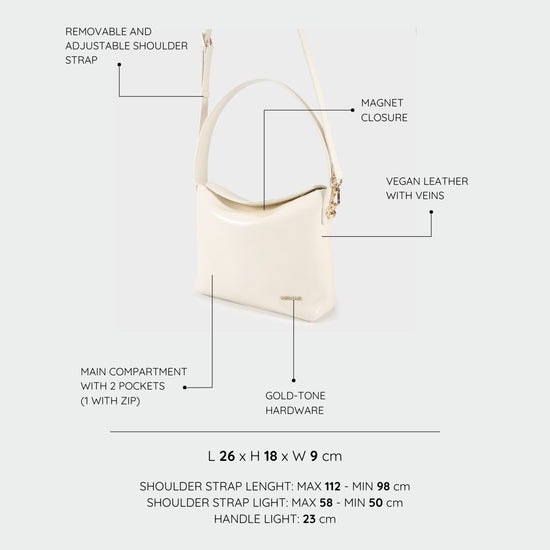 EVA Shoulder Bag - CREAM