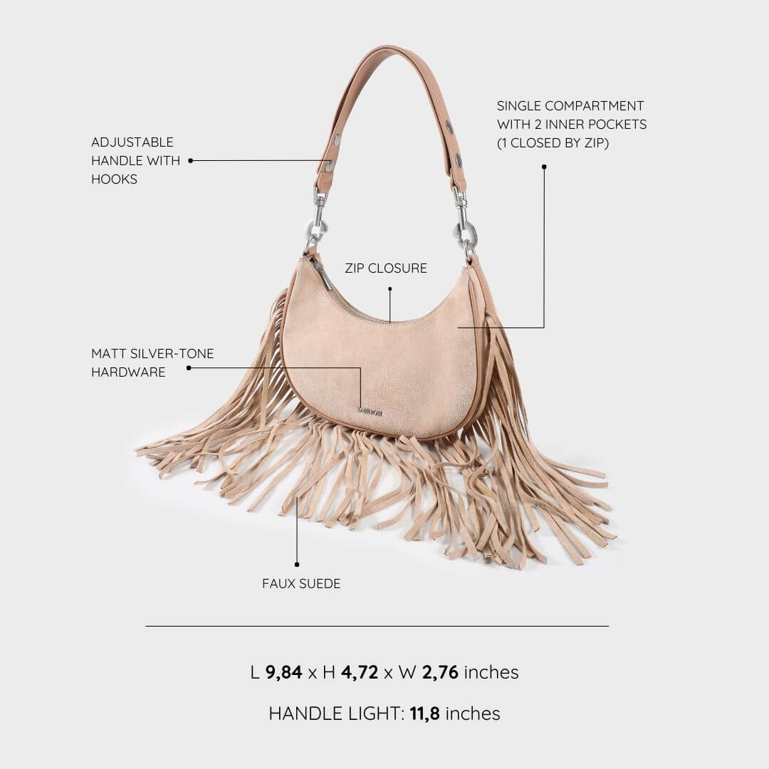 SHIRLEY Shoulder Bag - BEIGE