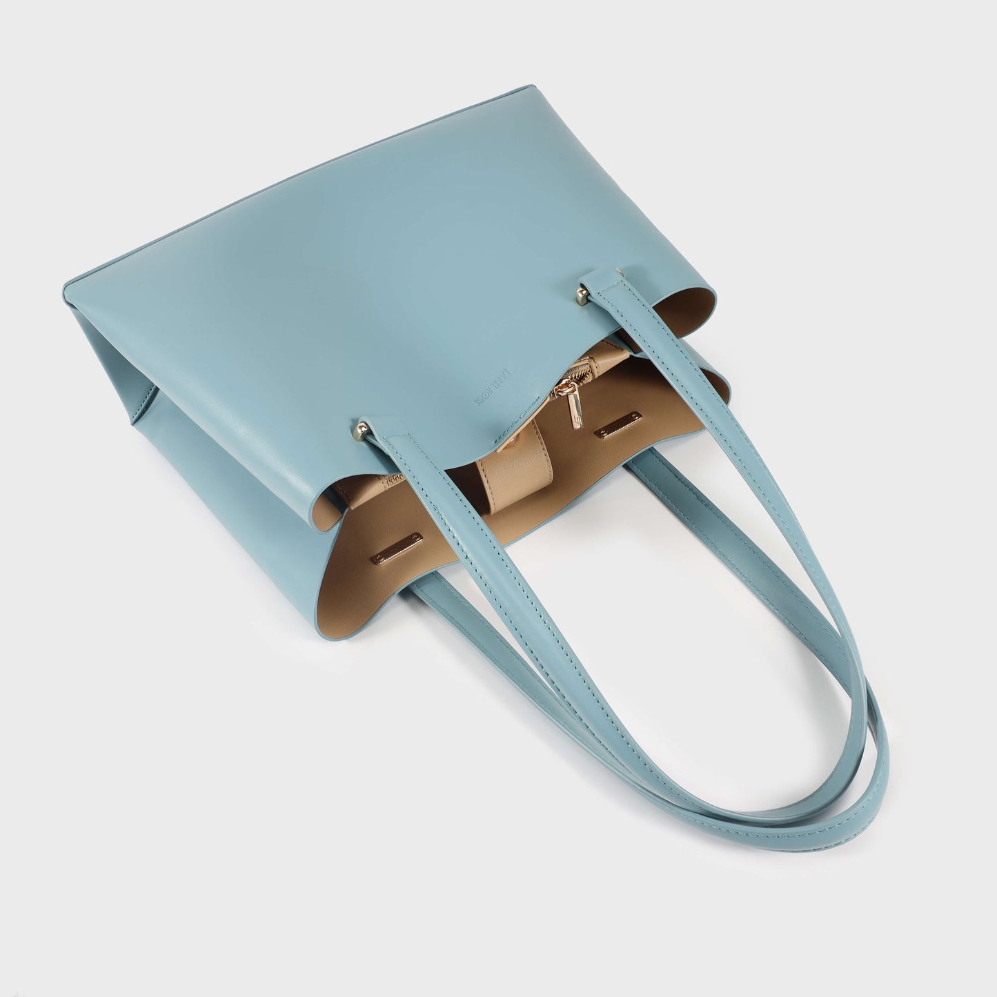 ANGIE shopper bag - LIGHT BLUE