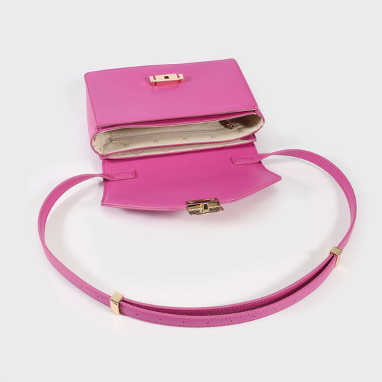 Borsa a tracolla AURA - ULTRA PINK