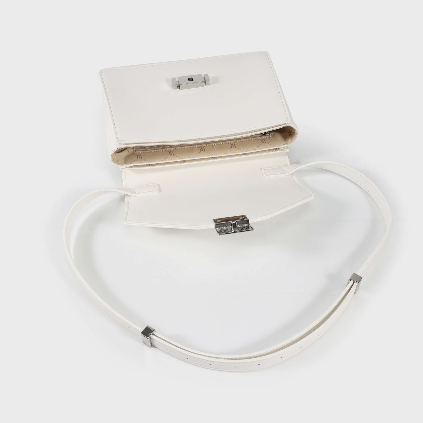 Borsa a tracolla AURA - WHITE