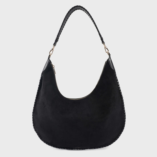 BORSA A SPALLA AURORA - BLACK