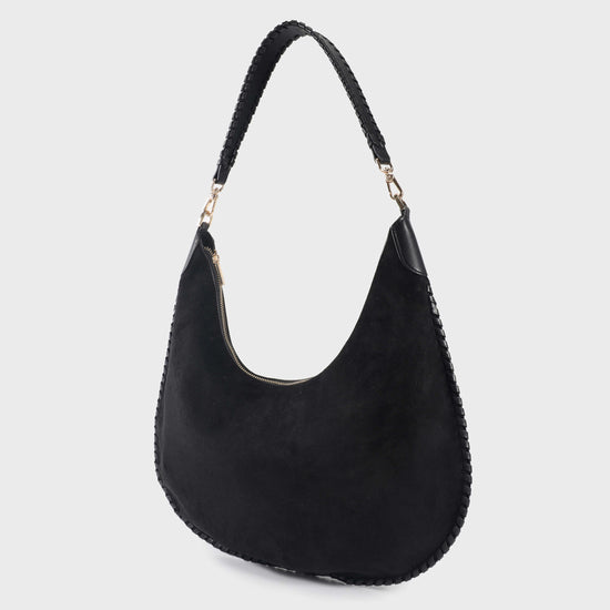 BORSA A SPALLA AURORA - BLACK