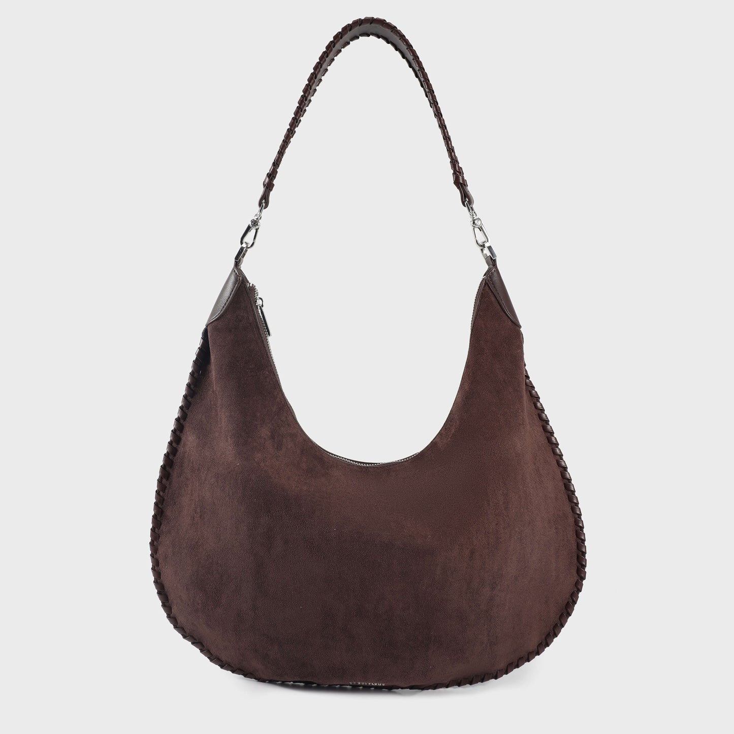 BORSA A SPALLA AURORA - BROWN