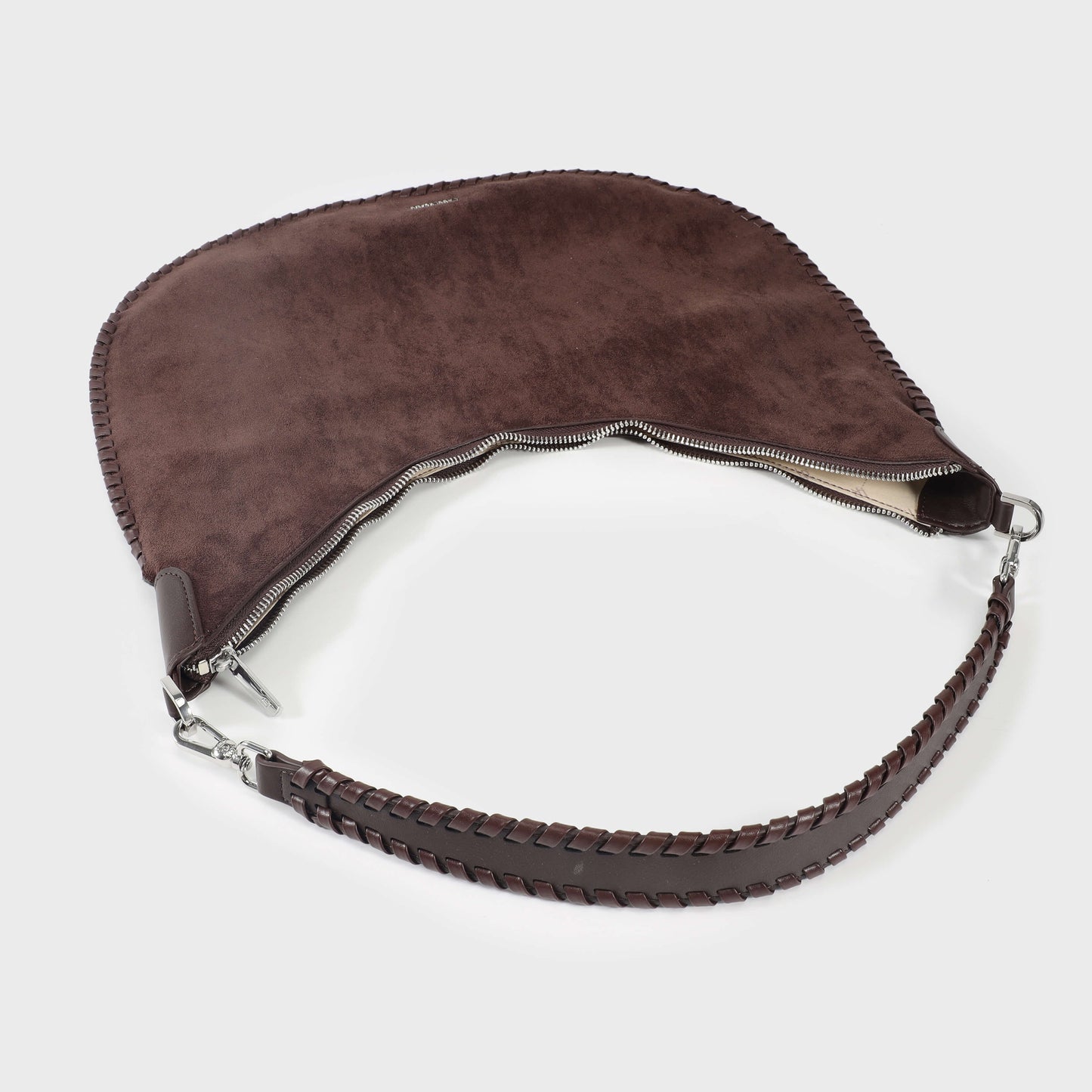 BORSA A SPALLA AURORA - BROWN
