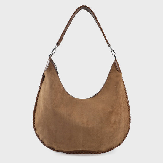 BORSA A SPALLA AURORA - TAUPE