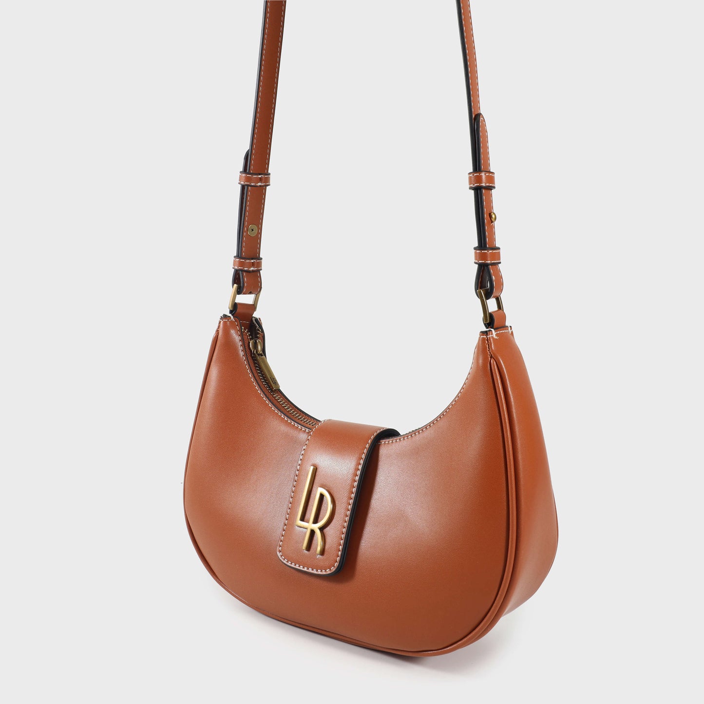 BEA Shoulder Bag - BROWN