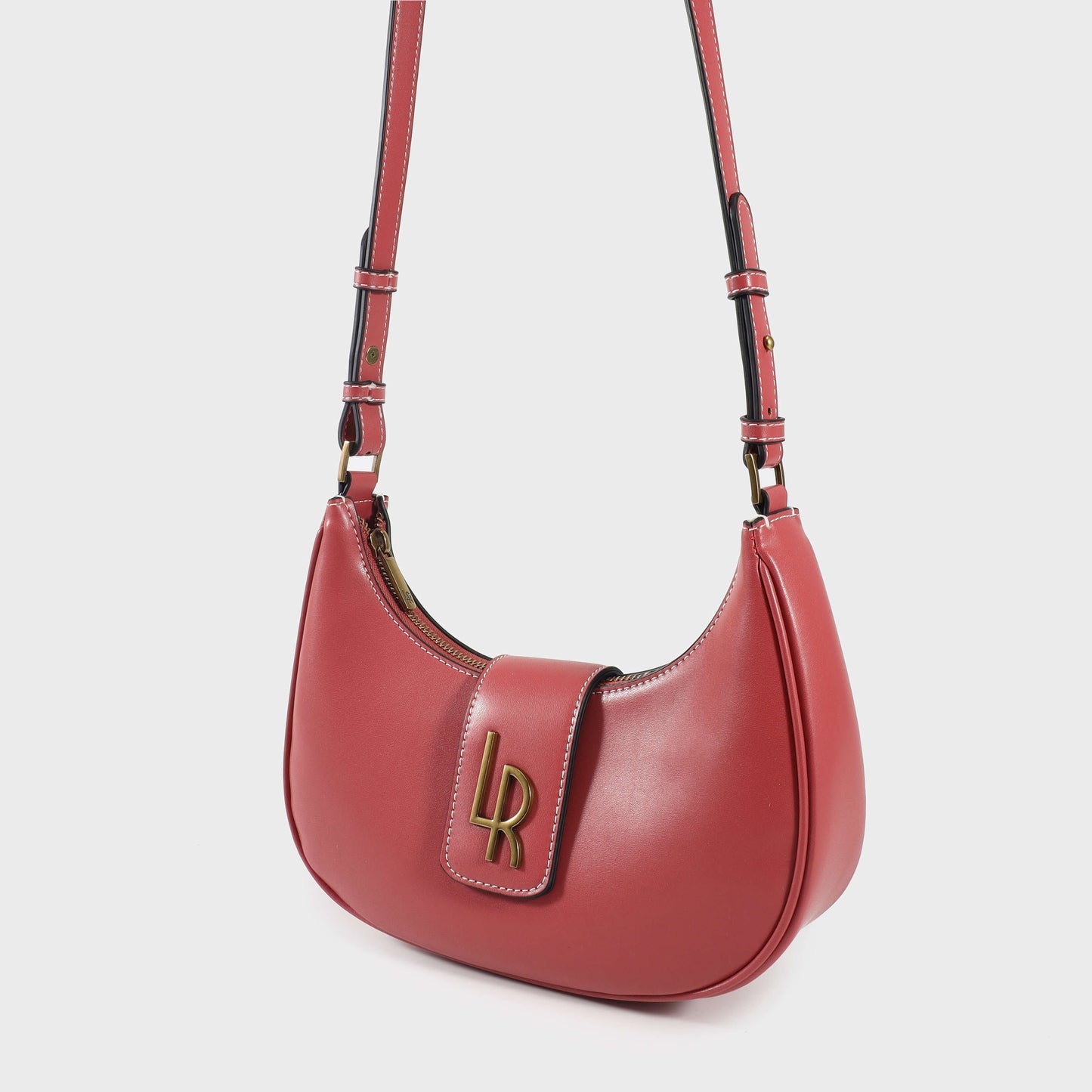 Borsa a spalla BEA - DARK MAUVE