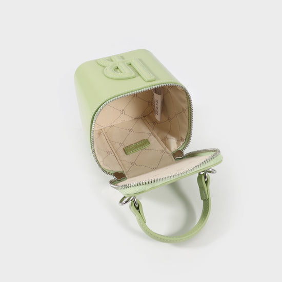 Mini bucket BONNY - PASTEL GREEN