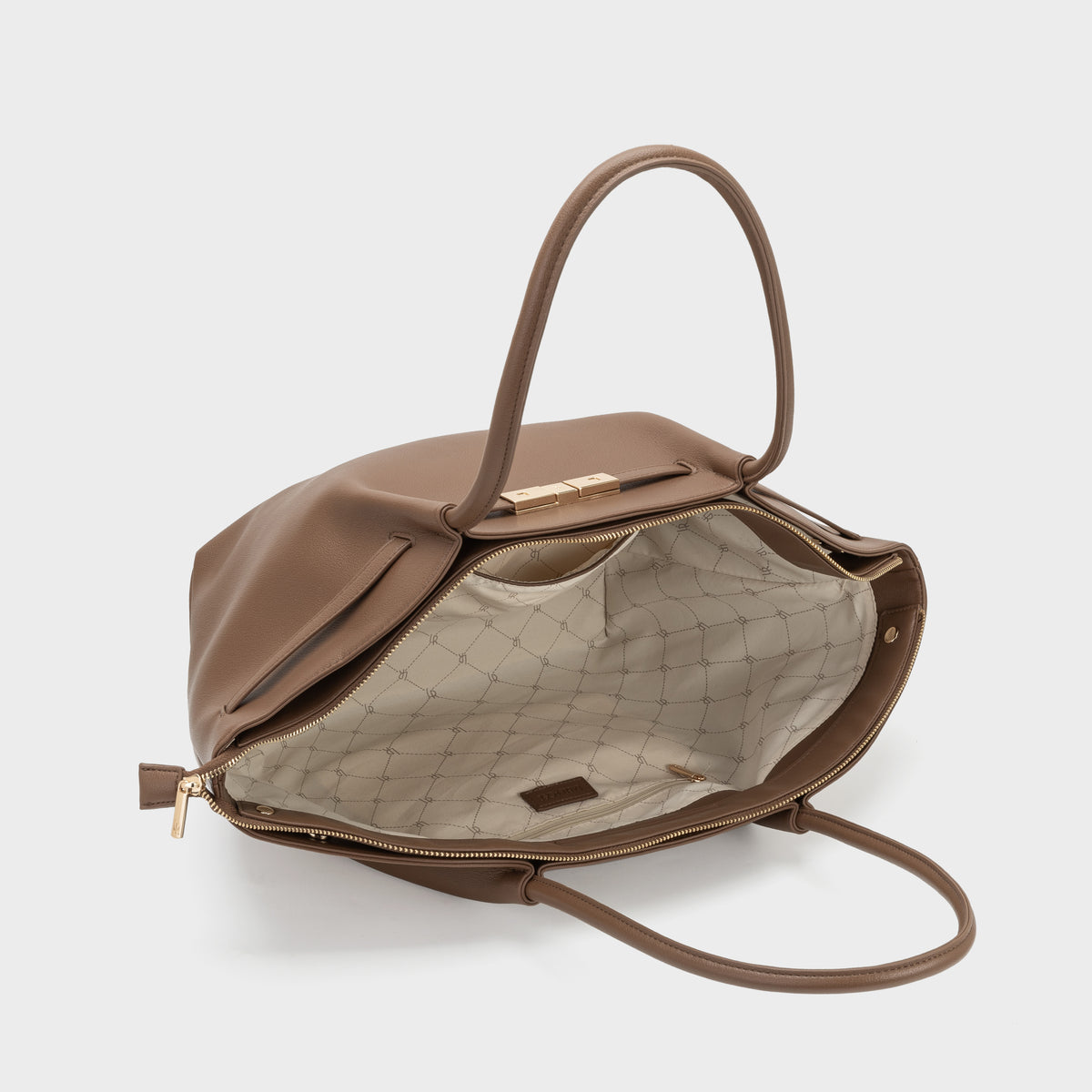 Borsa a spalla BRIELLE BIG - BROWN - PREVENDITA