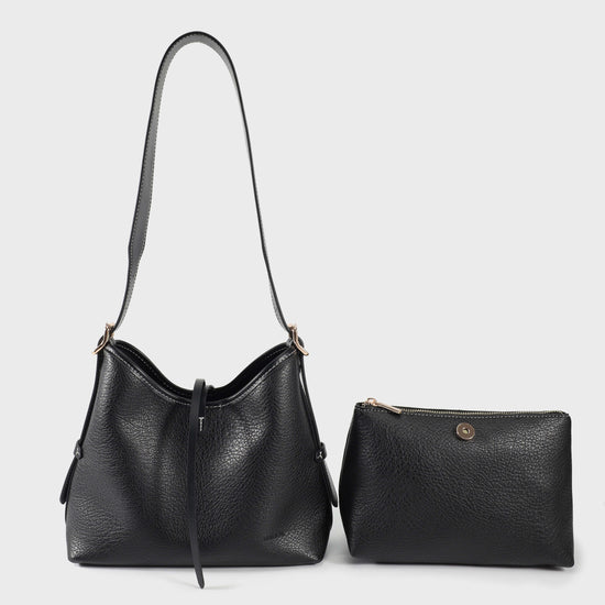 Bolso de hombro BROOKE - BLACK GOLD