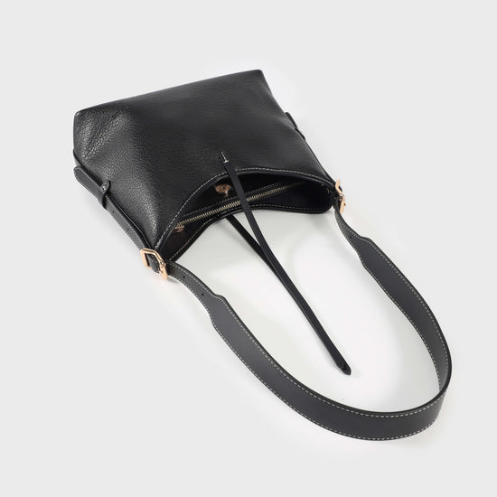 Bolso de hombro BROOKE - BLACK GOLD