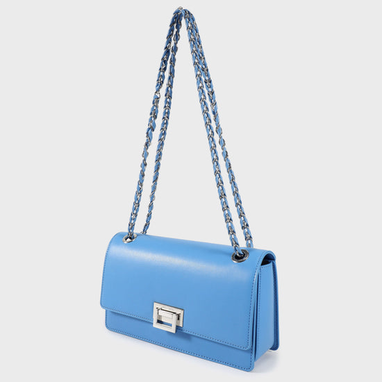 Borsa a spalla BUFFY - LIGHT BLUE