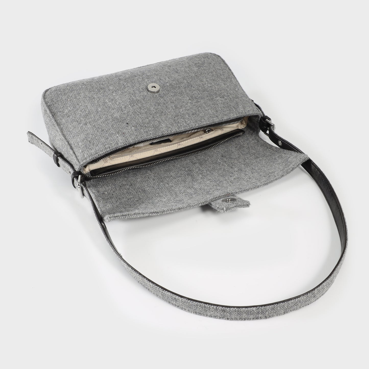 CAROLINE Shoulder Bag - GREY