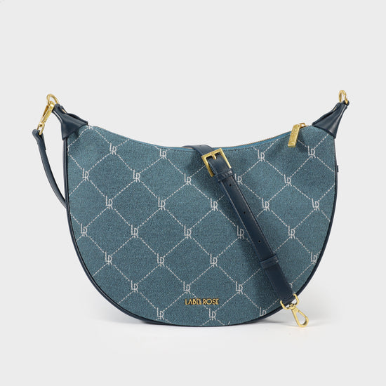 Borsa a tracolla CHIARA - BLUE JEANS