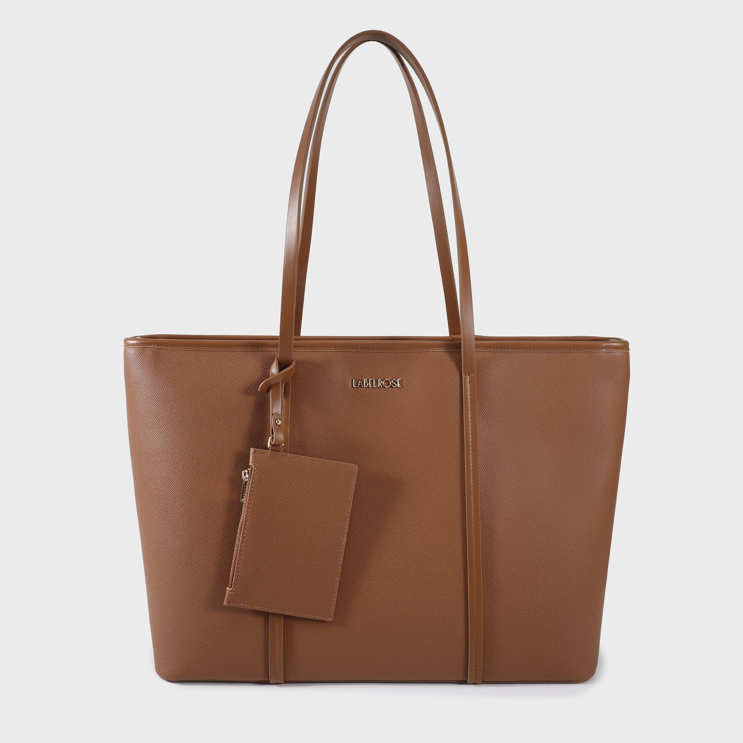 Shopping bag a spalla CLARISSA - CUOIO