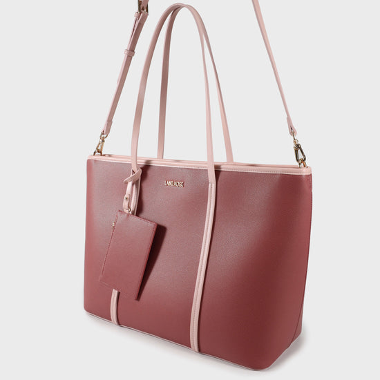 Shopping bag a spalla CLARISSA - MALVA