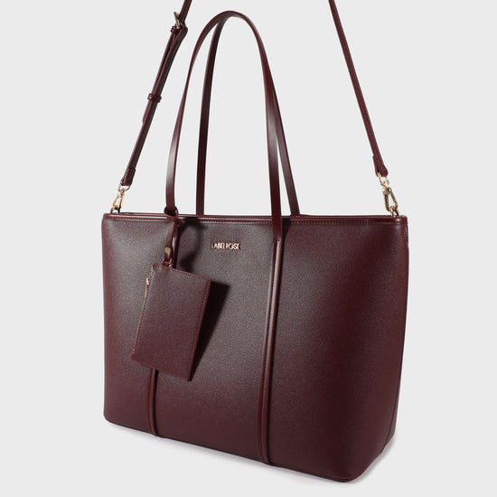 Shopping bag a spalla CLARISSA - VINACCIA