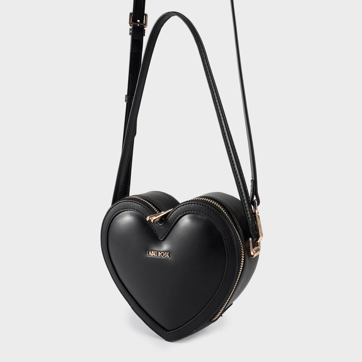 Borsa a spalla CUPID - NERO GOLD