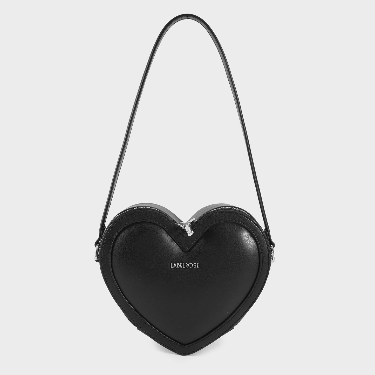 Borsa a spalla CUPID - NERO SILVER