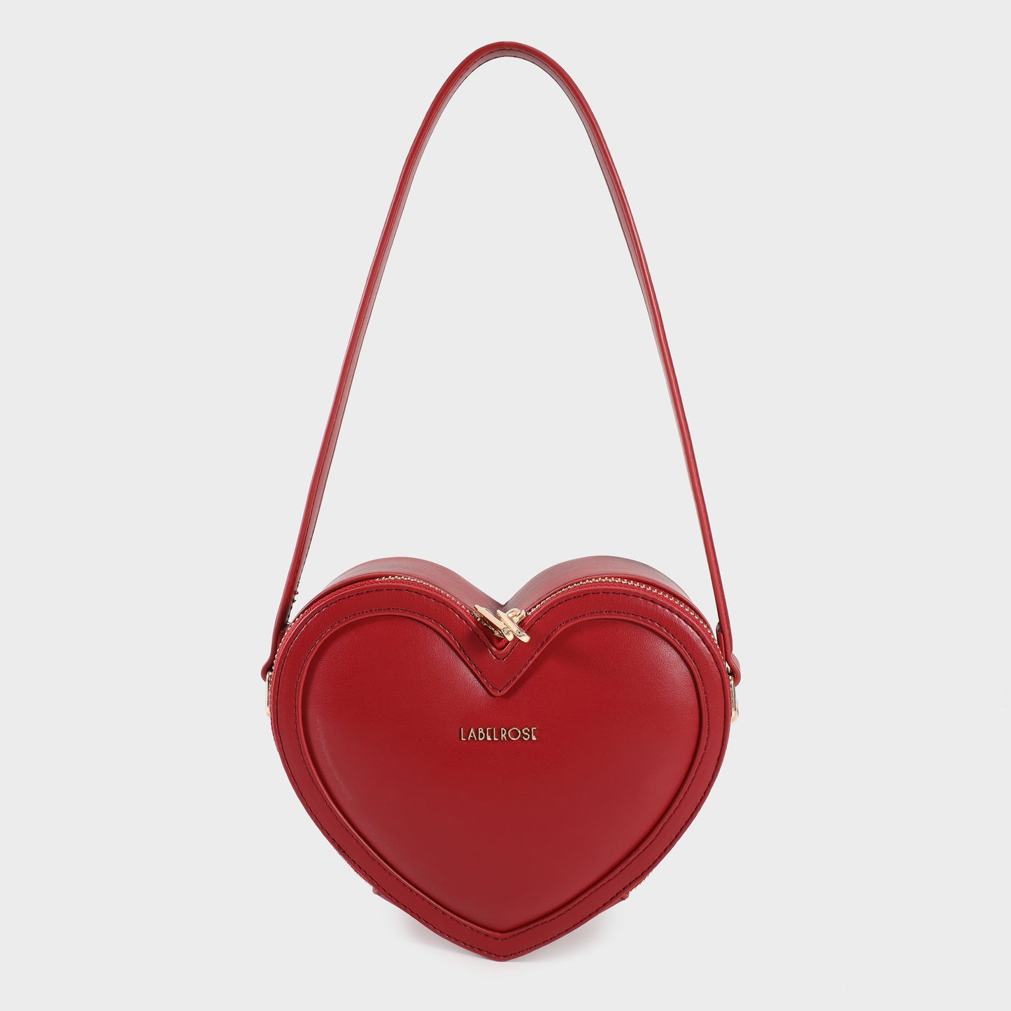 Borsa a spalla CUPID - ROSSO SCURO