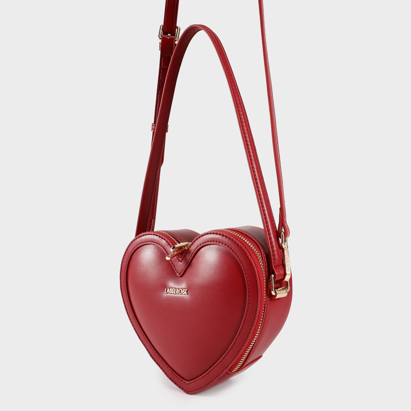 Borsa a spalla CUPID - ROSSO SCURO