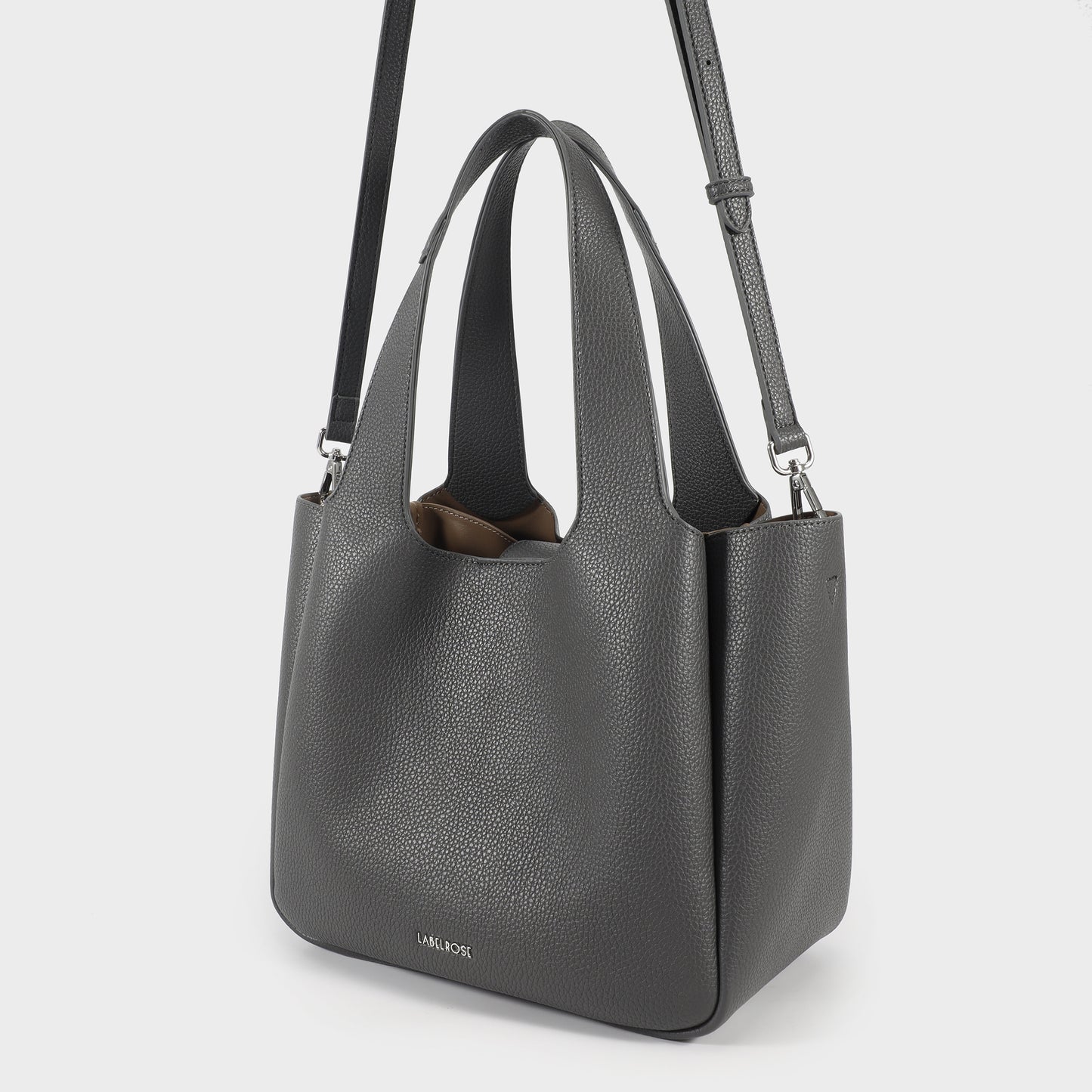 DAISY BIG Handbag - ANTHRACITE