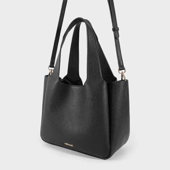 DAISY BIG Handbag - BLACK