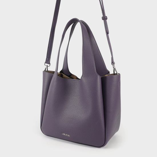 DAISY BIG Handbag - PURPLE