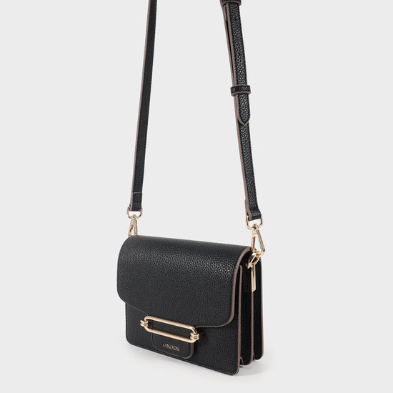 DELIA Shoulder Bag - BLACK 