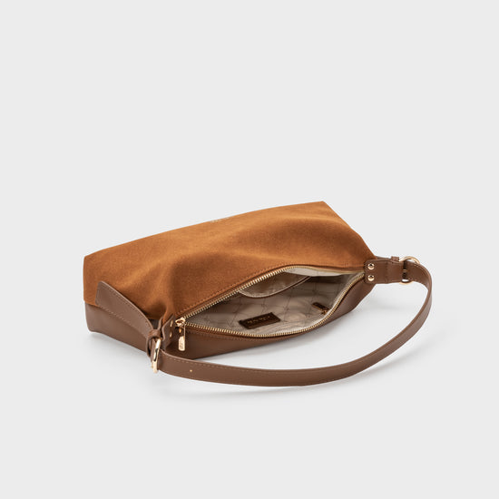 Borsa a spalla DUA - ALMOND