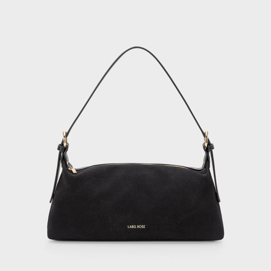 Borsa a spalla DUA - BLACK GOLD