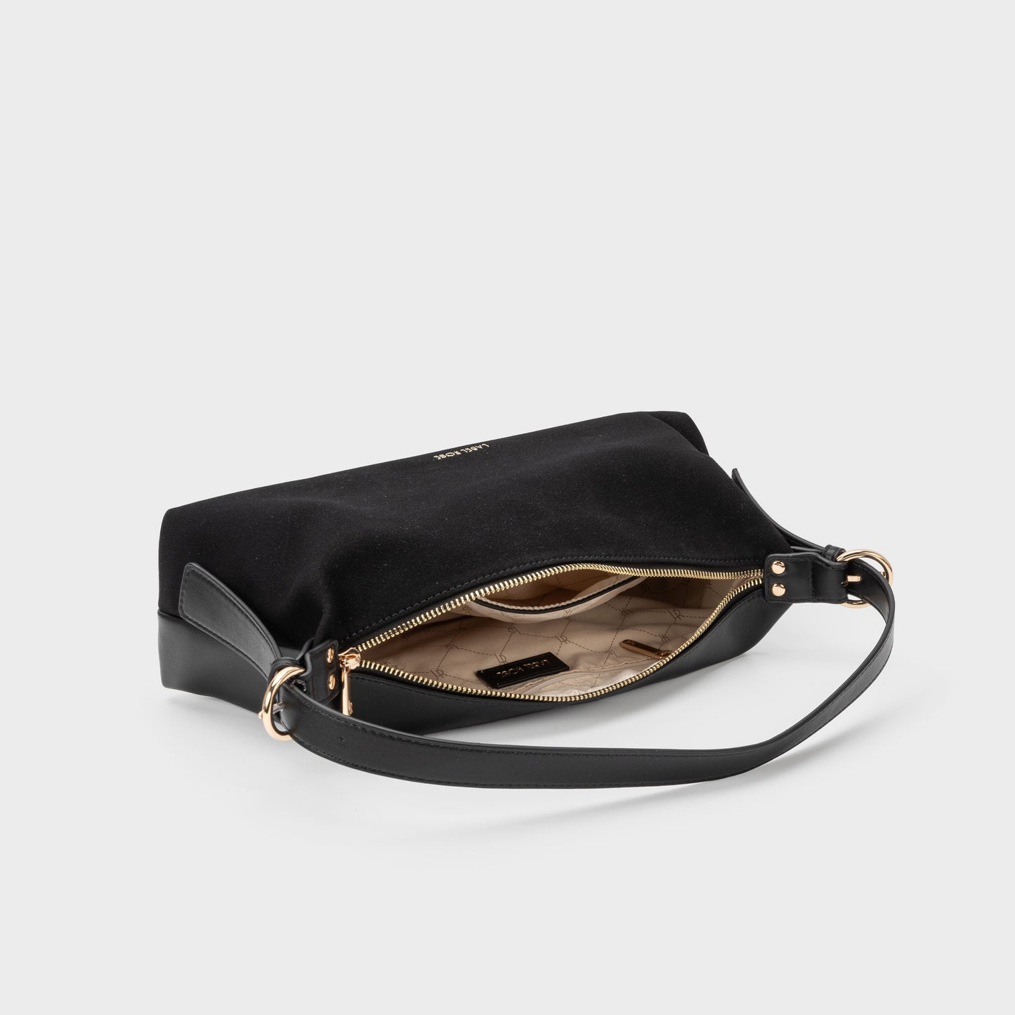 Borsa a spalla DUA - BLACK GOLD