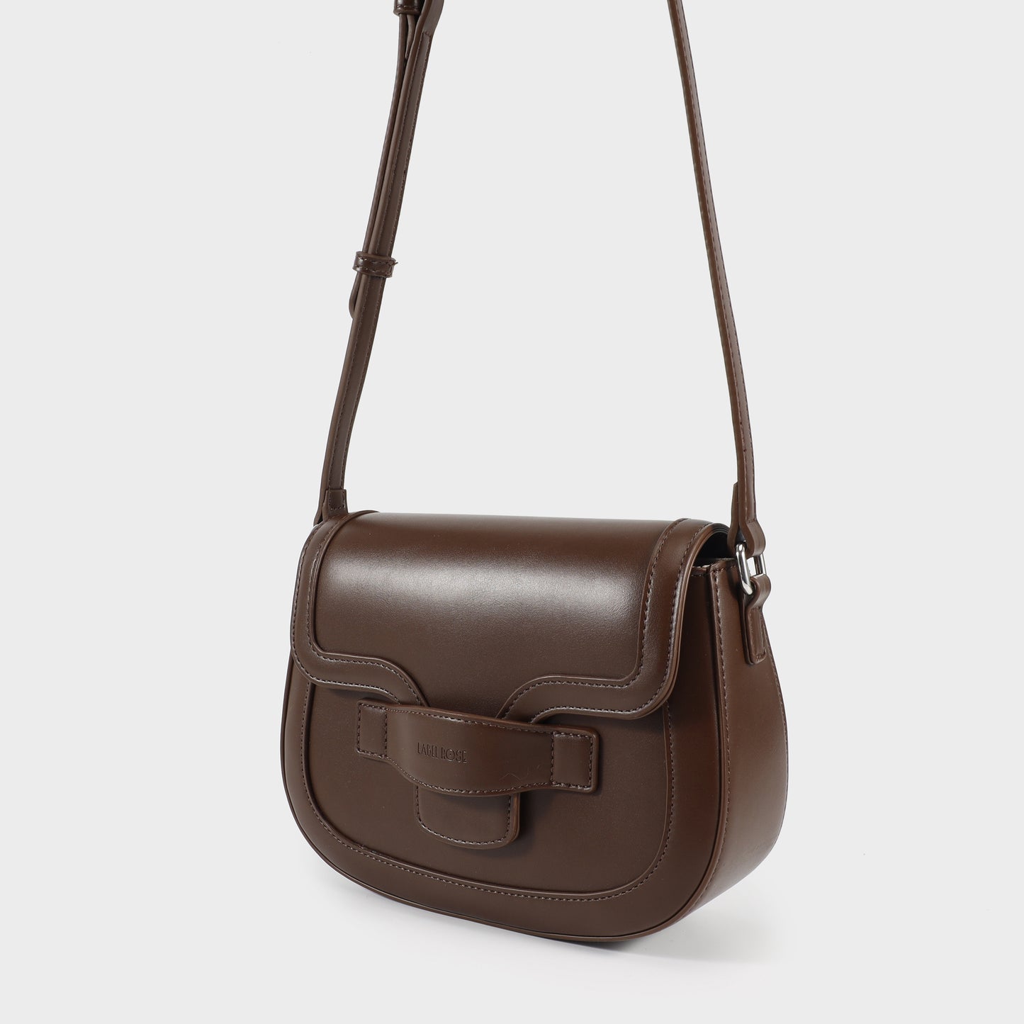 EDITH Shoulder Bag - BROWN