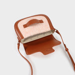 Bolso de hombro EDITH - MELOCOTÓN