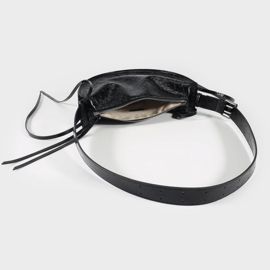 Borsa a spalla EMILY - BLACK SILVER