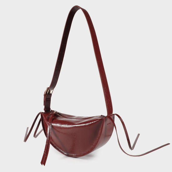 Borsa a spalla EMILY - BURGUNDY