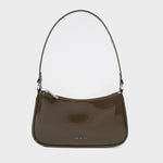 EMMA VERNICE shoulder bag - OLIVE